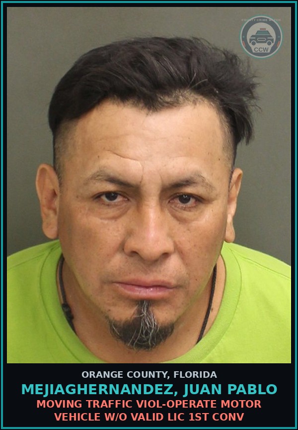 Booking mugshot of MEJIAGHERNANDEZ, JUAN PABLO in Orange County