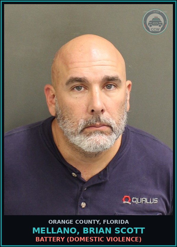 Booking mugshot of MELLANO, BRIAN SCOTT in Orange County