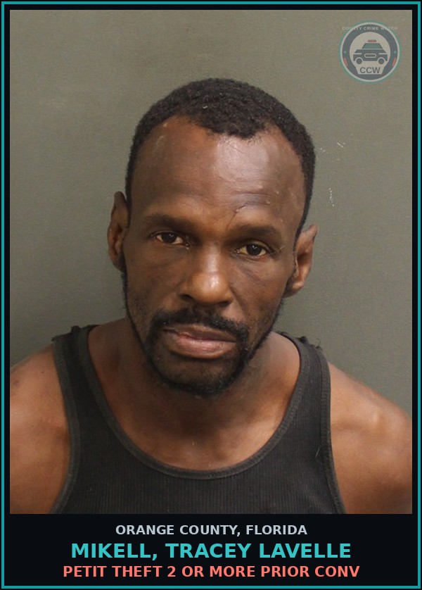 Booking mugshot of MIKELL, TRACEY LAVELLE in Orange County