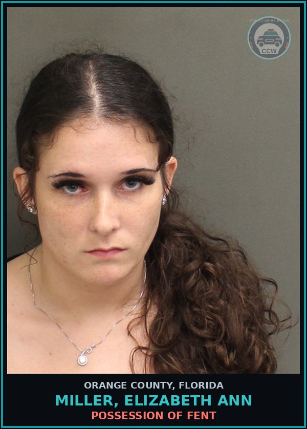 Booking mugshot of MILLER, ELIZABETH ANN in Orange County