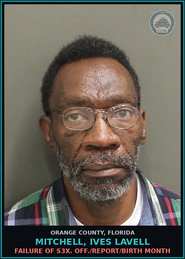 Booking mugshot of MITCHELL, IVES LAVELL in Orange County