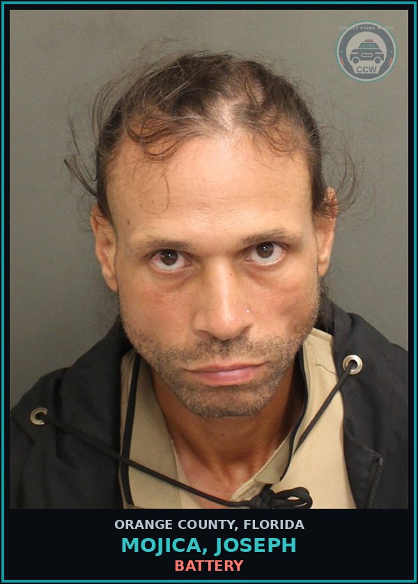 Booking mugshot of MOJICA, JOSEPH in Orange County