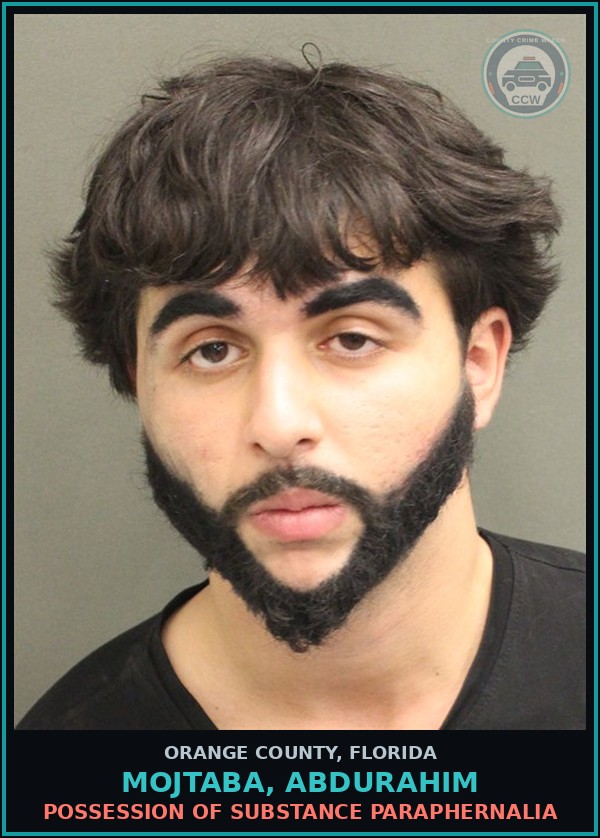 Booking mugshot of MOJTABA, ABDURAHIM in Orange County