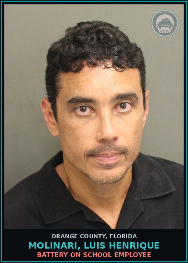 Booking mugshot of MOLINARI, LUIS HENRIQUE in Orange County