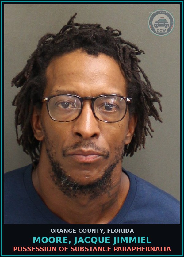 Booking mugshot of MOORE, JACQUE JIMMIEL in Orange County