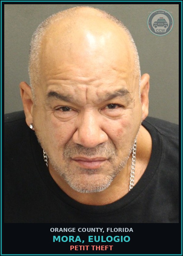 Booking mugshot of MORA, EULOGIO in Orange County