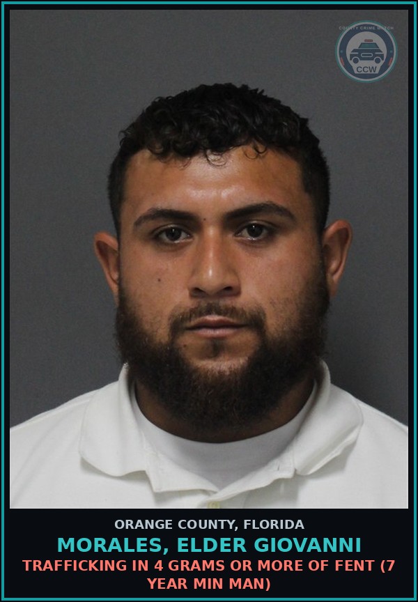 Booking mugshot of MORALES, ELDER GIOVANNI in Orange County