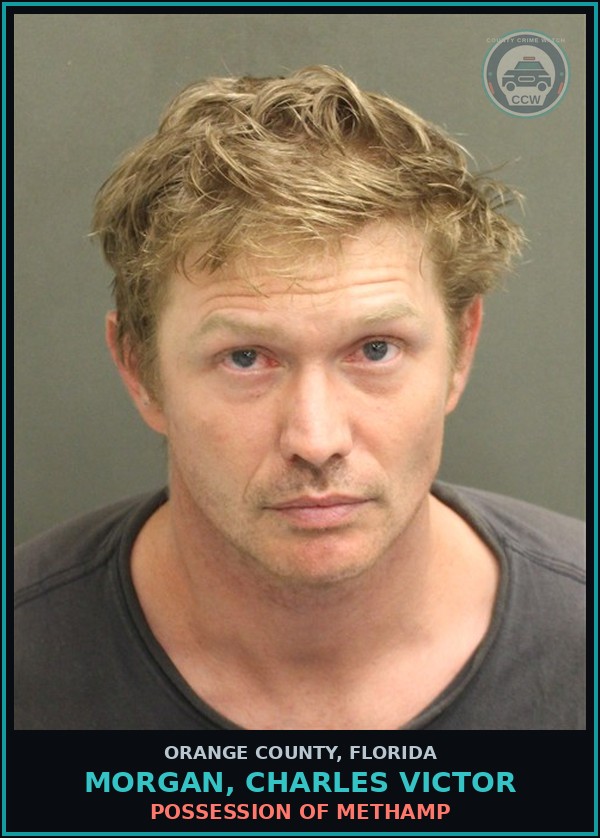 Booking mugshot of MORGAN, CHARLES VICTOR in Orange County