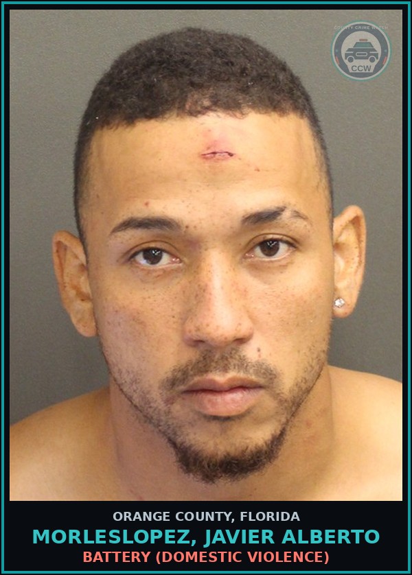 Booking mugshot of MORLESLOPEZ, JAVIER ALBERTO in Orange County