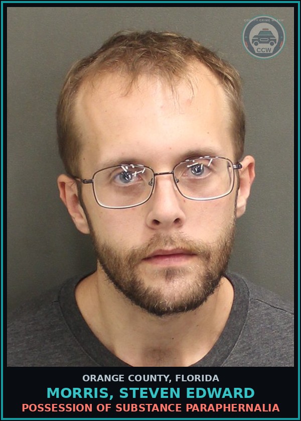 Booking mugshot of MORRIS, STEVEN EDWARD in Orange County