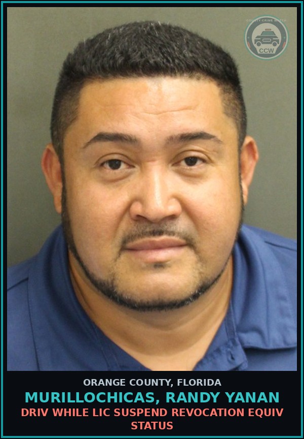 Booking mugshot of MURILLOCHICAS, RANDY YANAN in Orange County