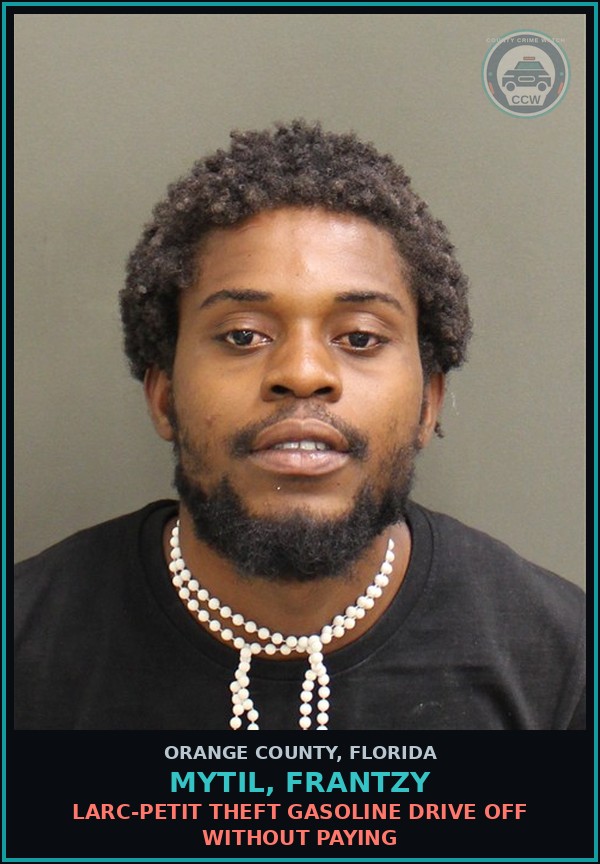 Booking mugshot of MYTIL, FRANTZY in Orange County