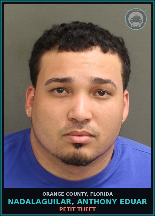 Booking mugshot of NADALAGUILAR, ANTHONY EDUAR in Orange County