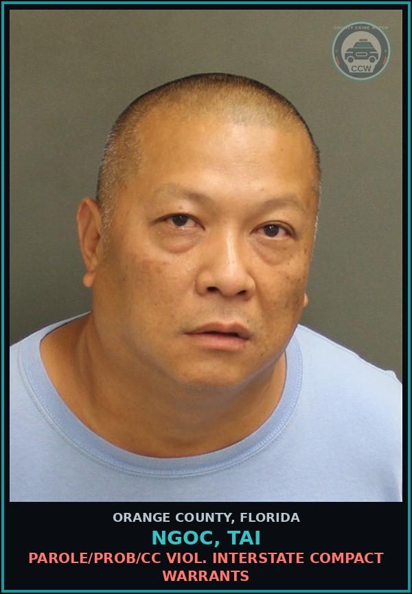 Booking mugshot of NGOC, TAI in Orange County