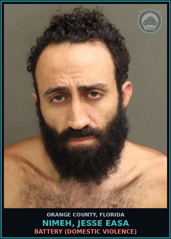 Booking mugshot of NIMEH, JESSE EASA in Orange County