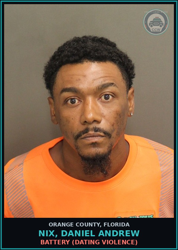 Booking mugshot of NIX, DANIEL ANDREW in Orange County