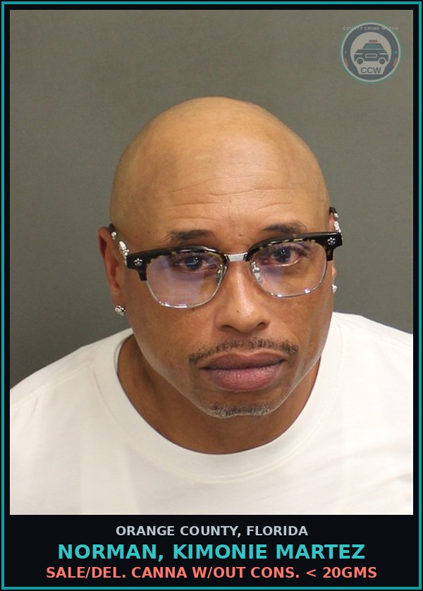 Booking mugshot of NORMAN, KIMONIE MARTEZ in Orange County