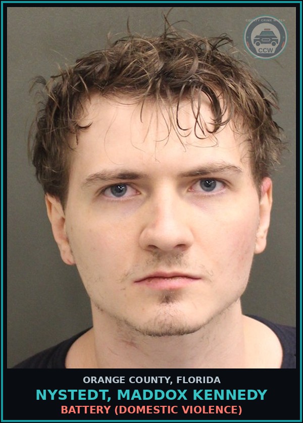Booking mugshot of NYSTEDT, MADDOX KENNEDY in Orange County