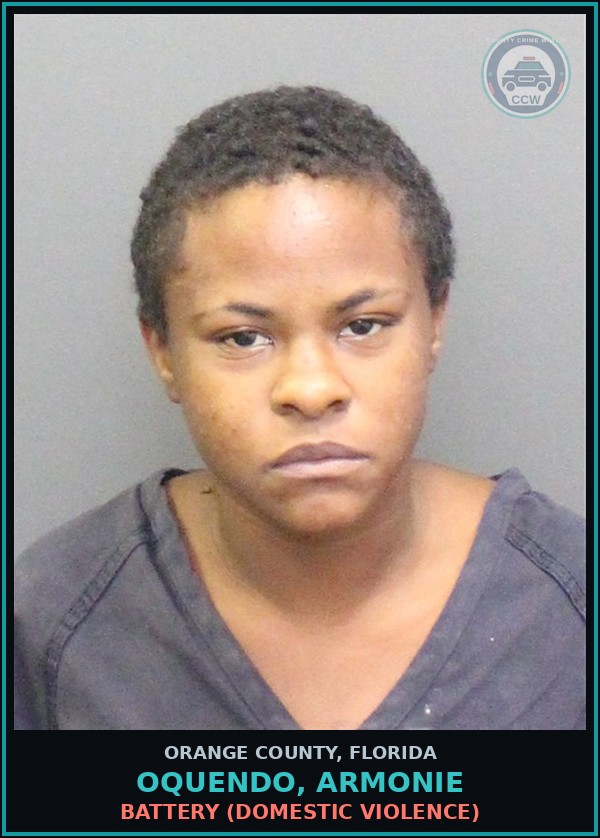 Booking mugshot of OQUENDO, ARMONIE in Orange County
