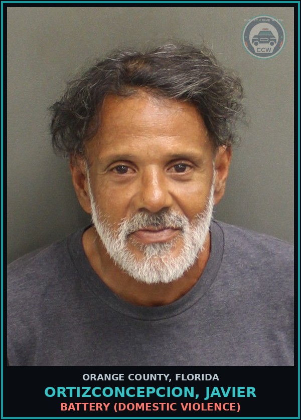 Booking mugshot of ORTIZCONCEPCION, JAVIER in Orange County