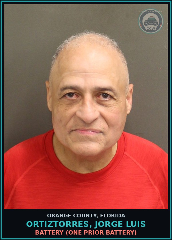 Booking mugshot of ORTIZTORRES, JORGE LUIS in Orange County