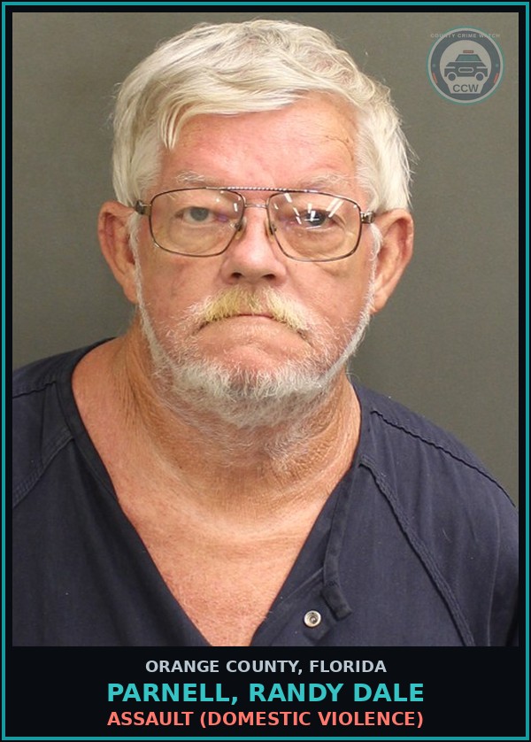 Booking mugshot of PARNELL, RANDY DALE in Orange County