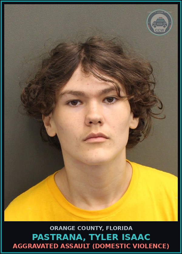 Booking mugshot of PASTRANA, TYLER ISAAC in Orange County