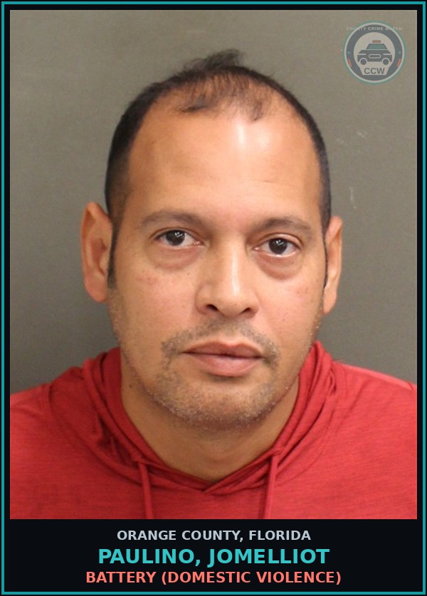 Booking mugshot of PAULINO, JOMELLIOT in Orange County