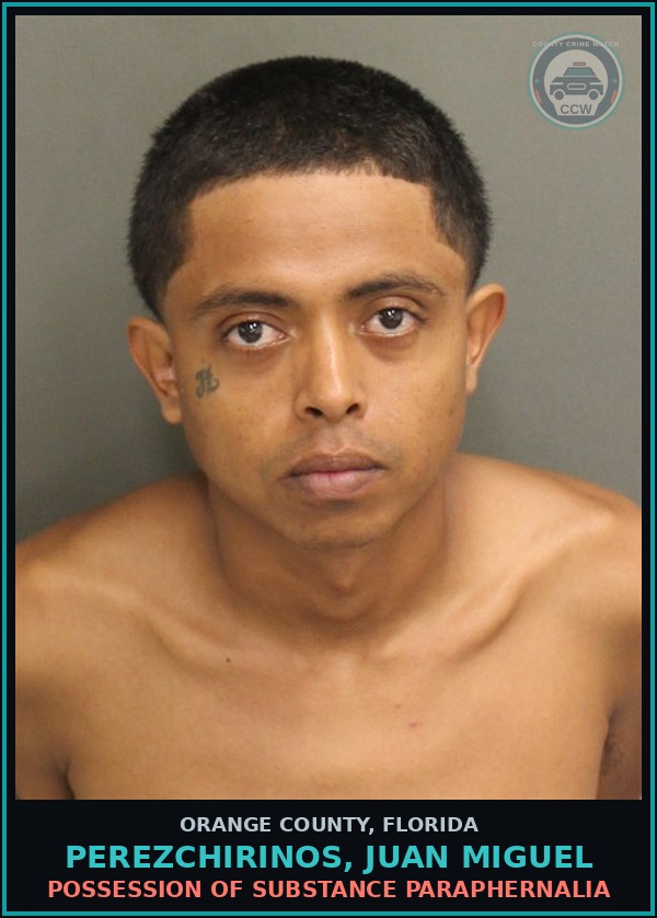 Booking mugshot of PEREZCHIRINOS, JUAN MIGUEL in Orange County