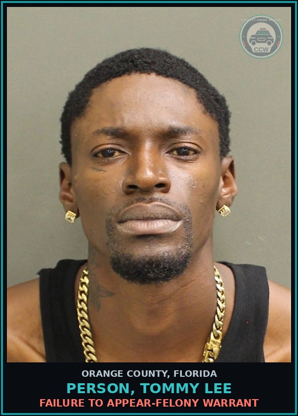 Booking mugshot of PERSON, TOMMY LEE in Orange County