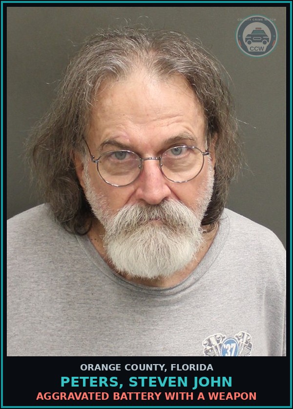 Booking mugshot of PETERS, STEVEN JOHN in Orange County