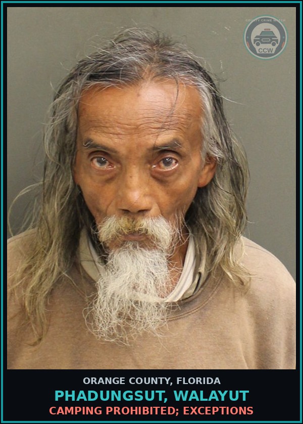 Booking mugshot of PHADUNGSUT, WALAYUT in Orange County