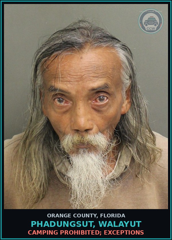 Booking mugshot of PHADUNGSUT, WALAYUT in Orange County