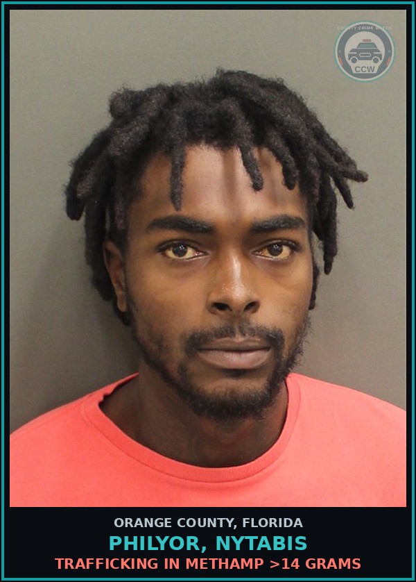 Booking mugshot of PHILYOR, NYTABIS in Orange County