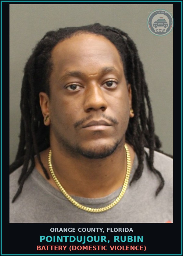 Booking mugshot of POINTDUJOUR, RUBIN in Orange County