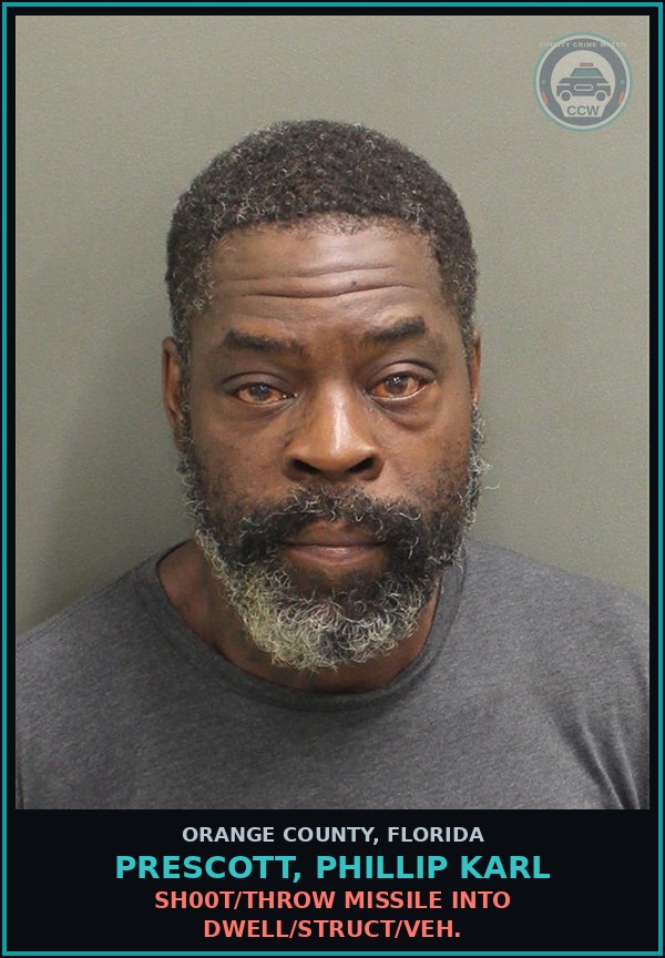 Booking mugshot of PRESCOTT, PHILLIP KARL in Orange County
