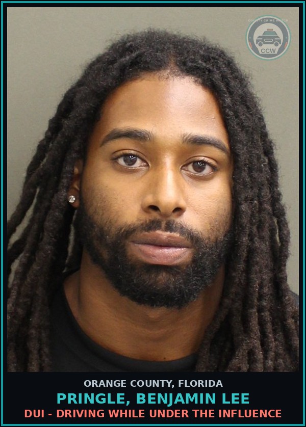 Booking mugshot of PRINGLE, BENJAMIN LEE in Orange County