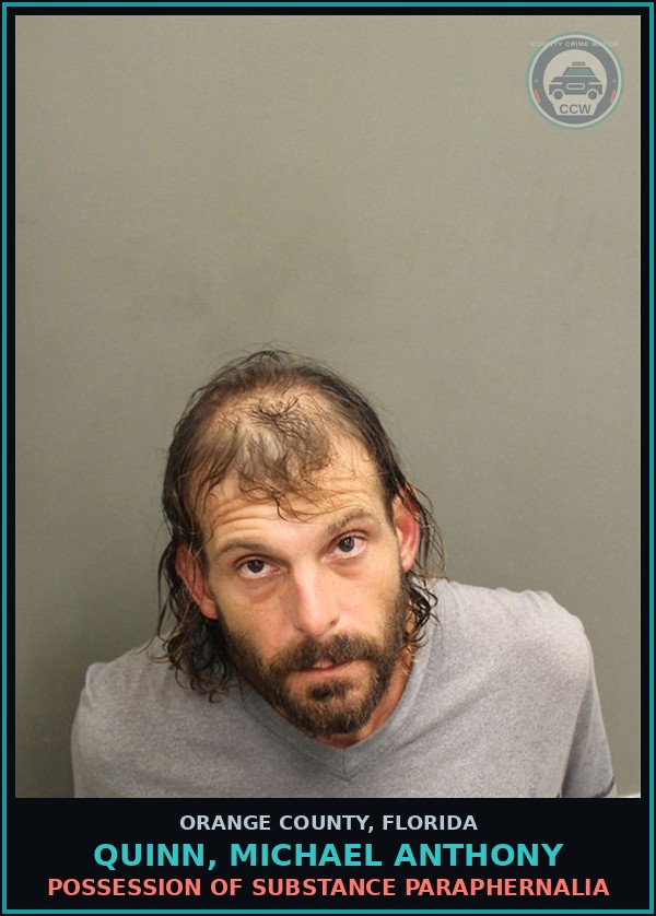 Booking mugshot of QUINN, MICHAEL ANTHONY in Orange County