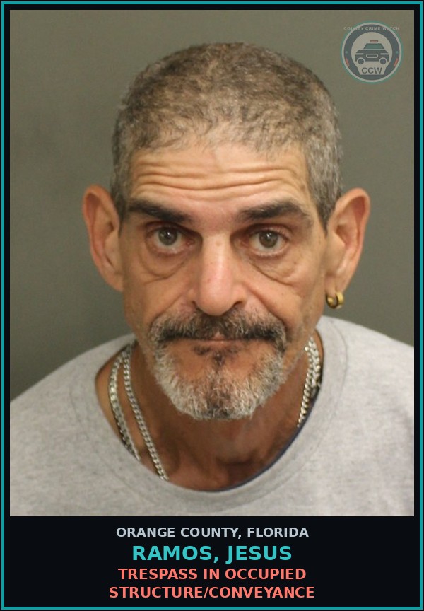 Booking mugshot of RAMOS, JESUS in Orange County