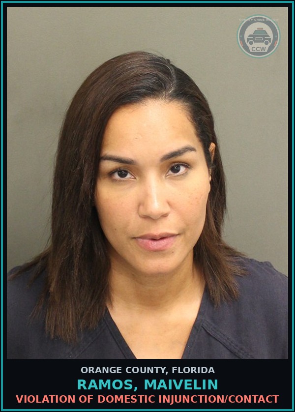 Booking mugshot of RAMOS, MAIVELIN in Orange County