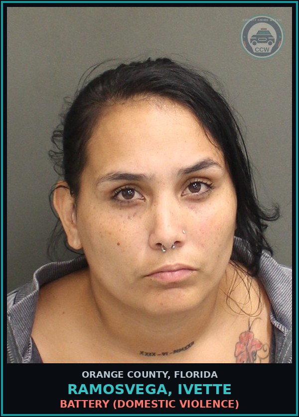 Booking mugshot of RAMOSVEGA, IVETTE in Orange County