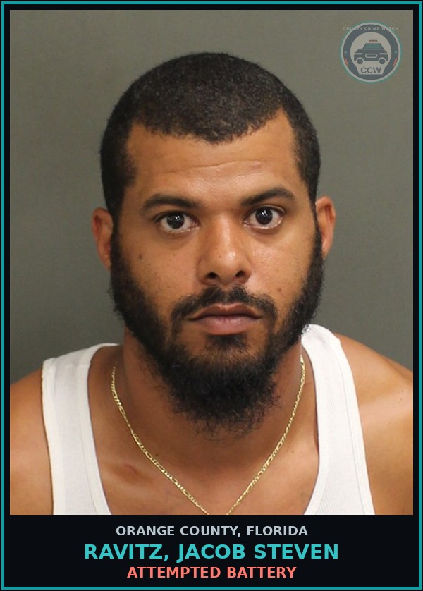 Booking mugshot of RAVITZ, JACOB STEVEN in Orange County