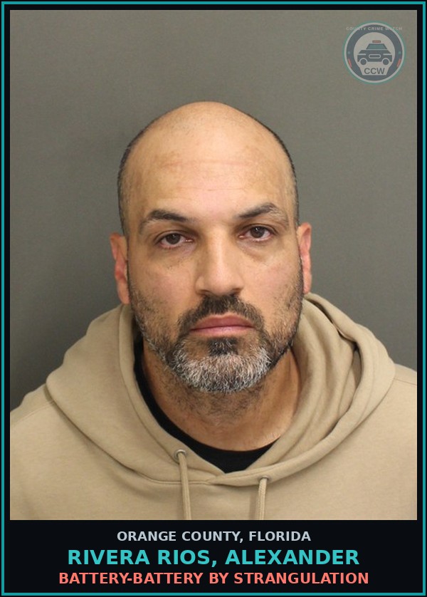 Booking mugshot of RIVERA RIOS, ALEXANDER in Orange County