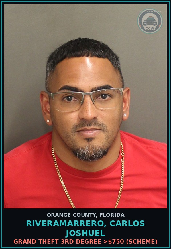 Booking mugshot of RIVERAMARRERO, CARLOS JOSHUEL in Orange County