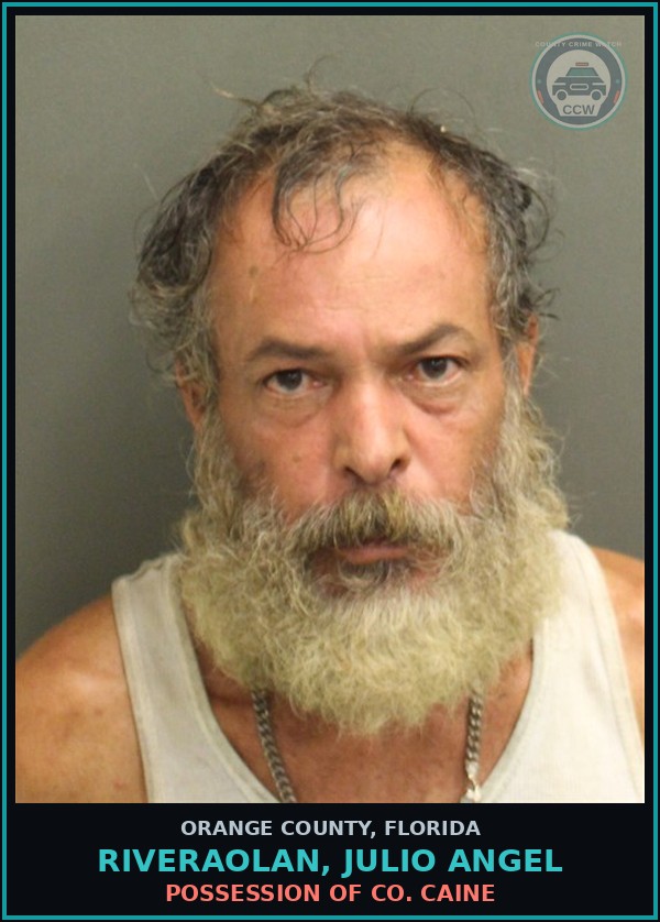 Booking mugshot of RIVERAOLAN, JULIO ANGEL in Orange County
