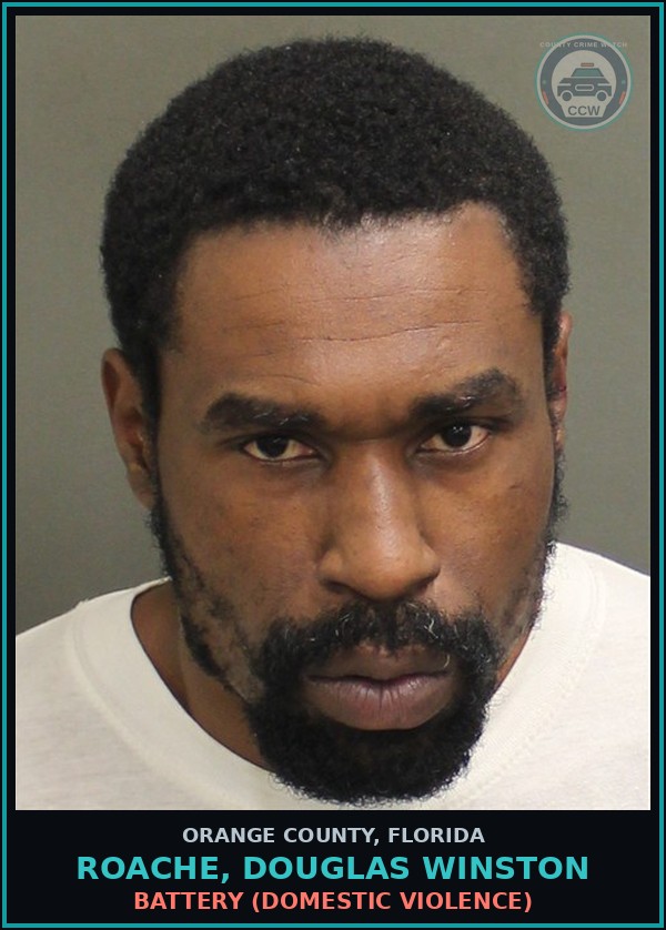Booking mugshot of ROACHE, DOUGLAS WINSTON in Orange County