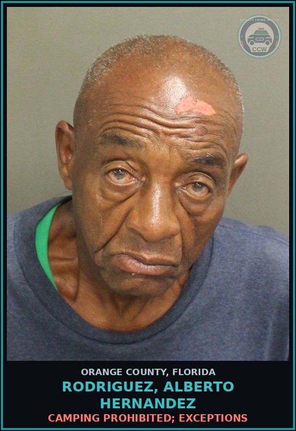 Booking mugshot of RODRIGUEZ, ALBERTO HERNANDEZ in Orange County