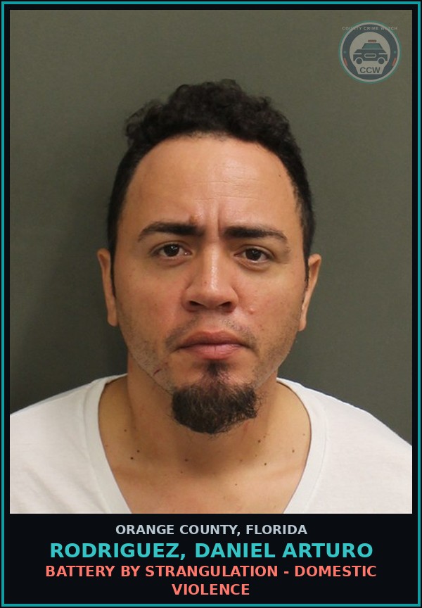 Booking mugshot of RODRIGUEZ, DANIEL ARTURO in Orange County