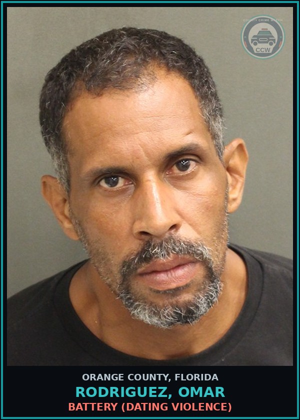 Booking mugshot of RODRIGUEZ, OMAR in Orange County