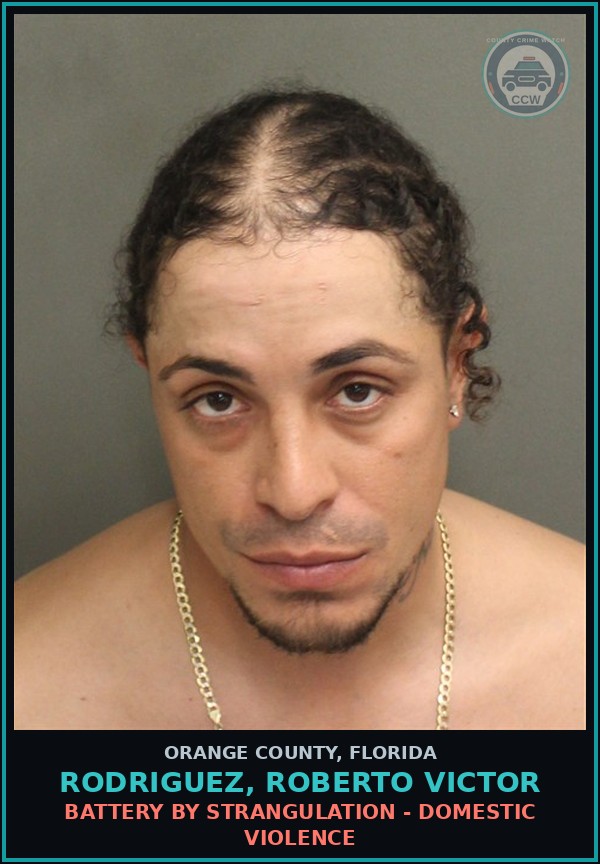 Booking mugshot of RODRIGUEZ, ROBERTO VICTOR in Orange County